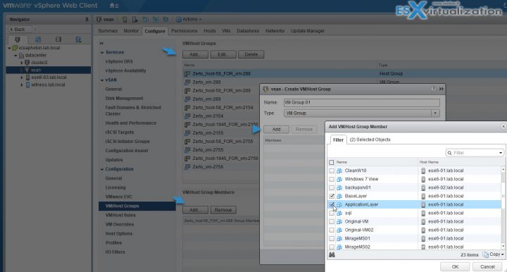 VCP6.5-DCV DRS Create VM group