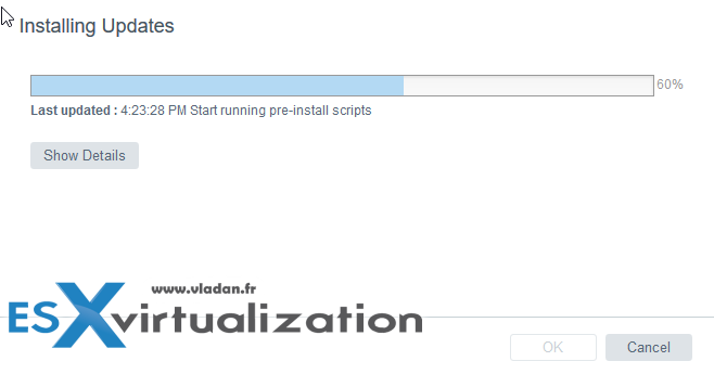 VCSA patchint process via ISO