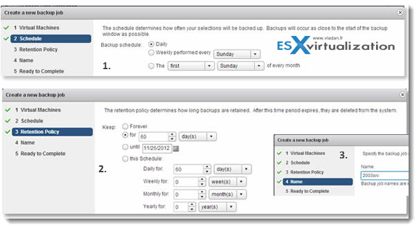 vSphere Data Protection (VDP) - install and configure setup