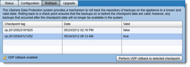 vSphere Data Protection for vSphere 5.1