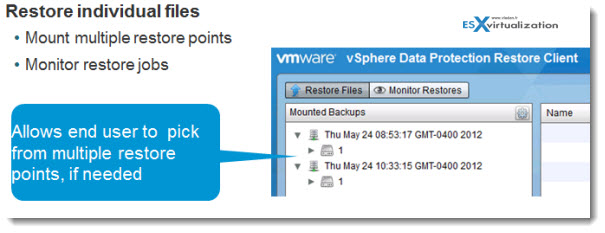 vSphere Data Protection - vSphere 5.1