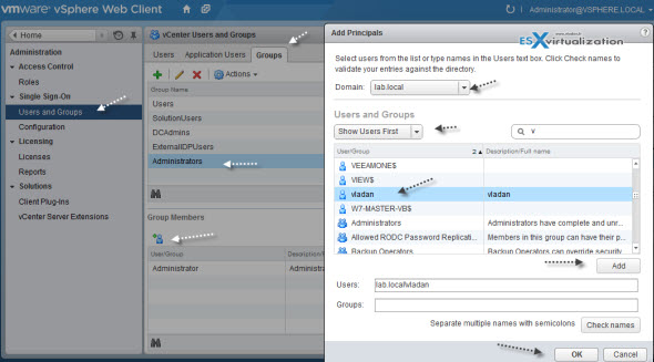 VCSA configuration