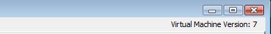VM hardware version 7