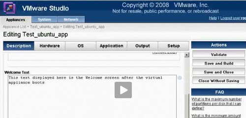 VMWARE Studio 2.0