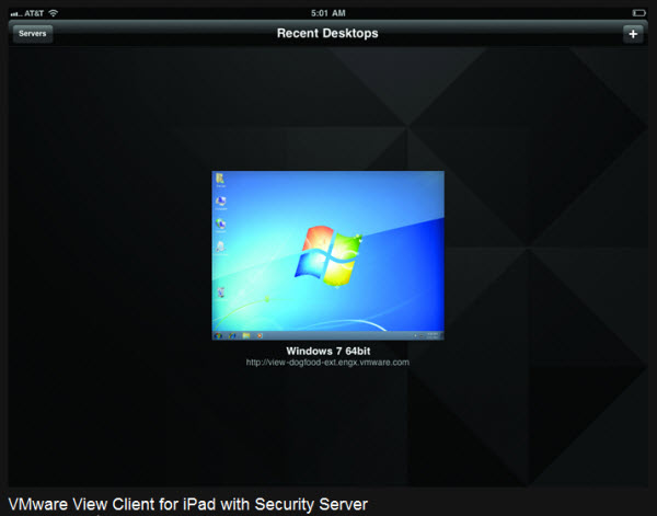 VMware View Client For iPad