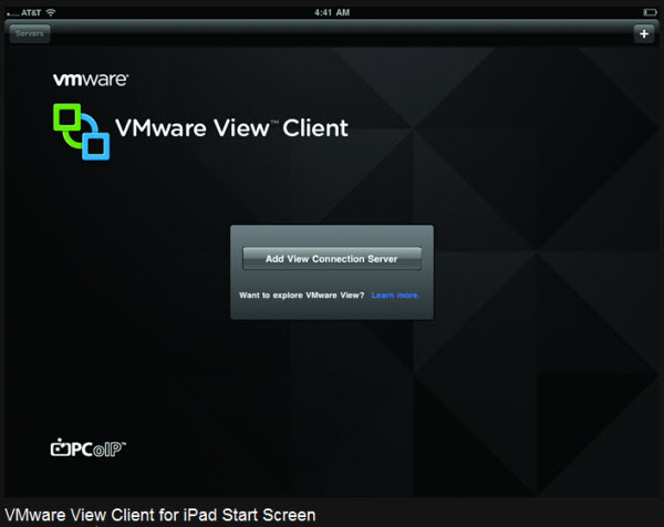 VMware View Client for iPad released
