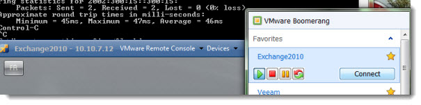 VMware Boomerang - a Freeware to manage multiple ESX/ESXi/vCenter Servers