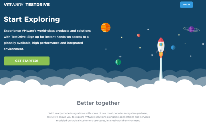 VMware Test Drive
