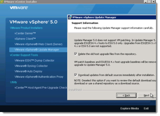 VMware vSphere 5 - VUM - VMware Update Manager installation video