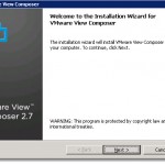 How to install VMware view composer