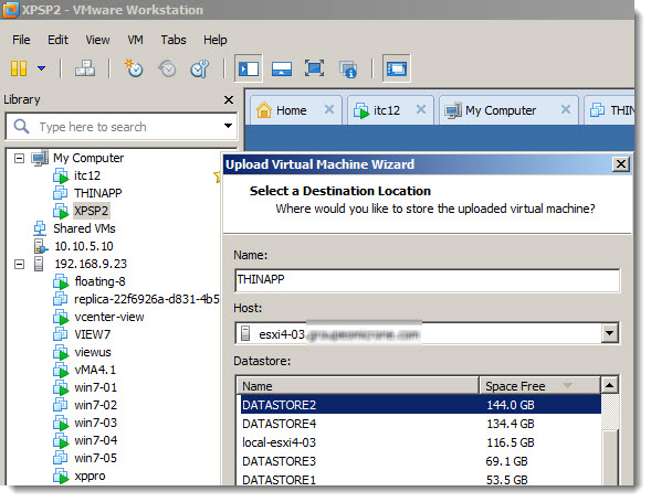 VMware Workstation 8-drag-and-drop feature in action