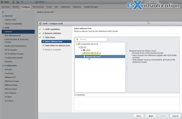 VMware vSAN 6.6 2-Select Witness Node