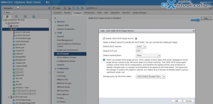 VCP6.5-DCV - VMware vSAN iSCSI target