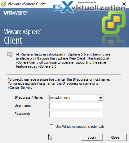 vmware vsphere client for windows xp download
