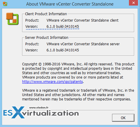 VMware Converter 6.1