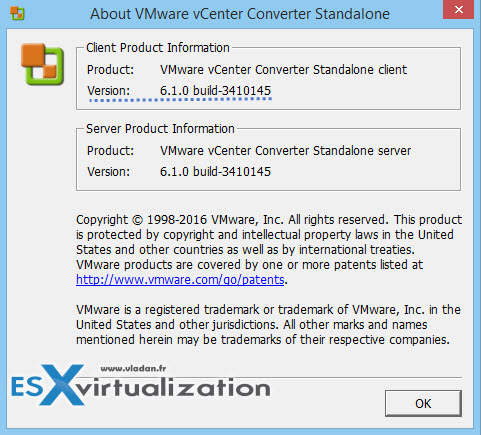 VMware Converter 6.1