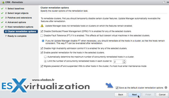 VMware Update Manager (VUM) details