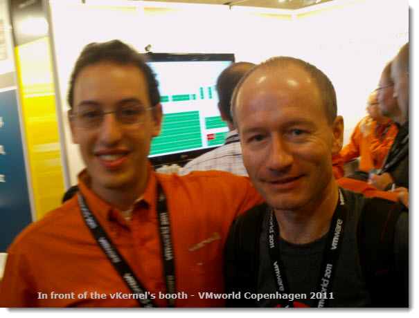 VMworld Copenhagen 2011 - with Alex Rosemblat