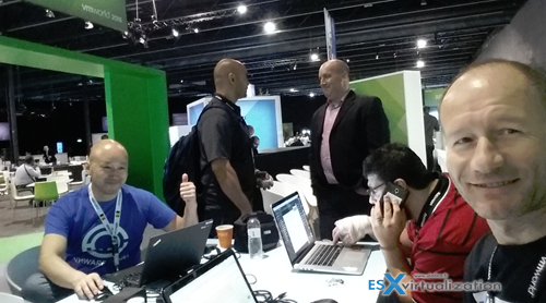 VMworld Barcelona 2016 - Bloggers space