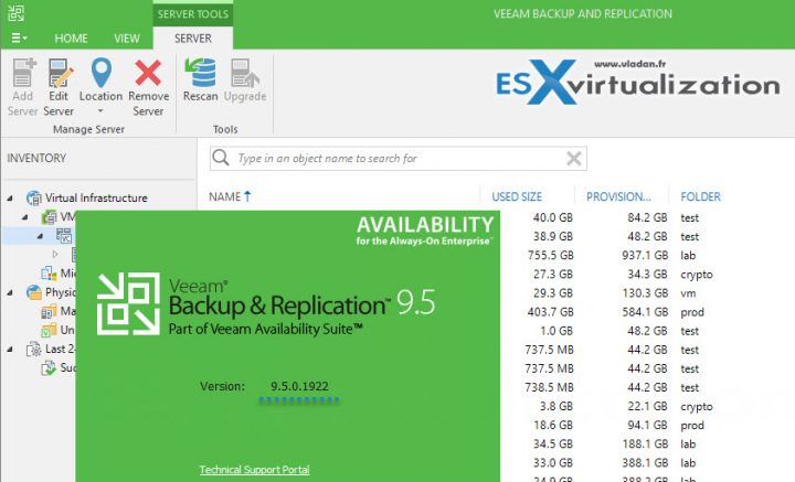 Veeam Backup and Replication 9.5 Update 3a