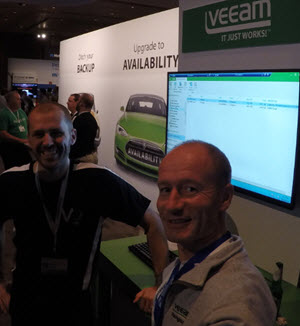 Demo of Veeam v9 during VeeamON