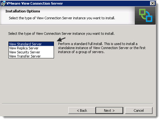 How to install VMware View Connection server 