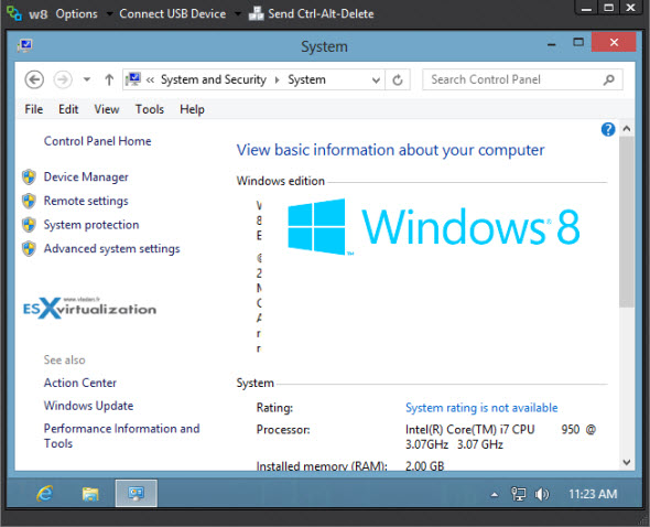 VMware View 5.2 - Windows 8 support