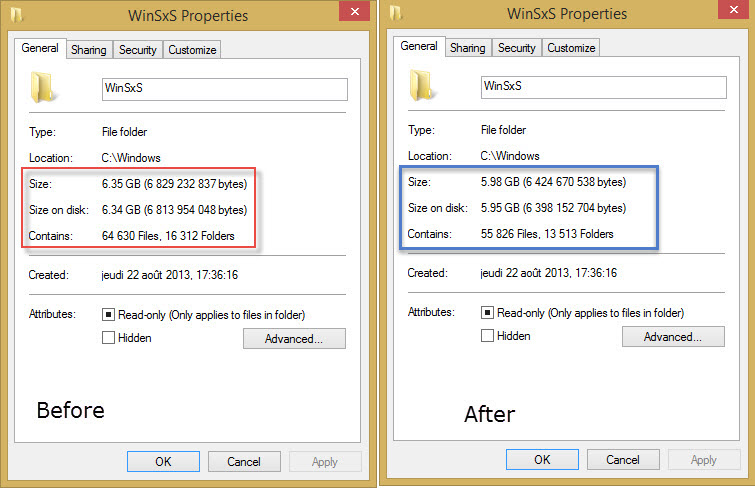 3 Ways To Shrink WinSXS Folder - ESX Virtualization