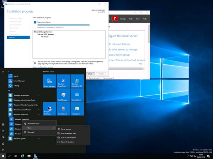 Windows Server 2019 Released GA