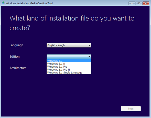 download windows 8.1 bootable usb tool