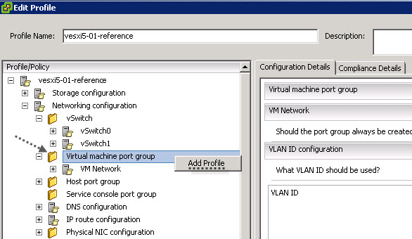 VMware vSphere Host Profiles