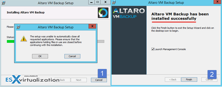 How-to update Altaro VM Backup