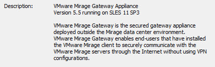 VCP6-DTM Objective 5.1 – Install and Configure VMware Mirage Components 