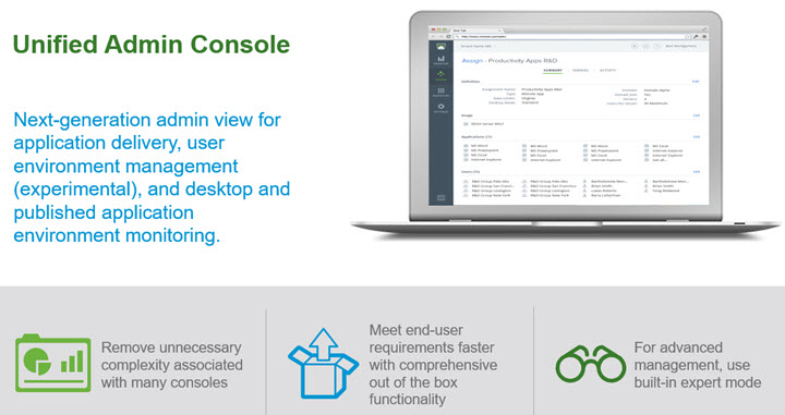 VMware App Volumes has a new Unified Management Console