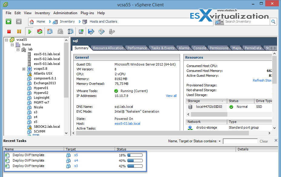 Atlantis USX in my lab - Installation and configuration - ESX ...