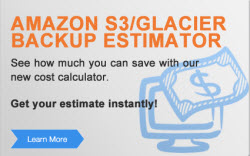 Backup Estimator for Amazon AWS S3