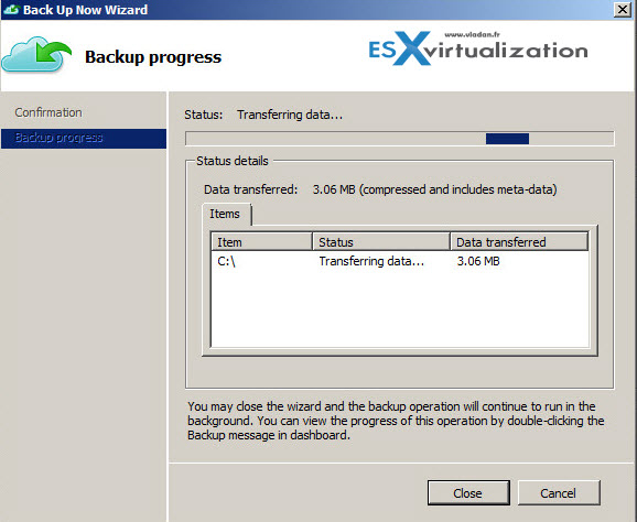 Backup to Azure