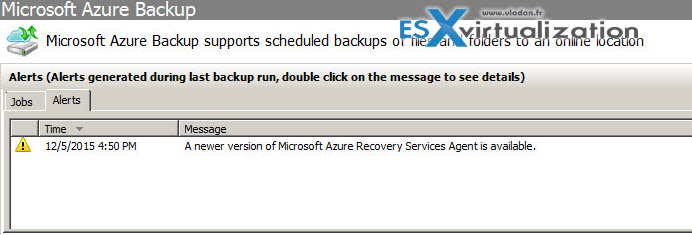 Backup to Azure