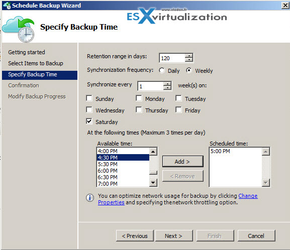 How to backup to Azure