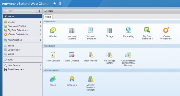 VMware vSphere Big Data Extensions Beta