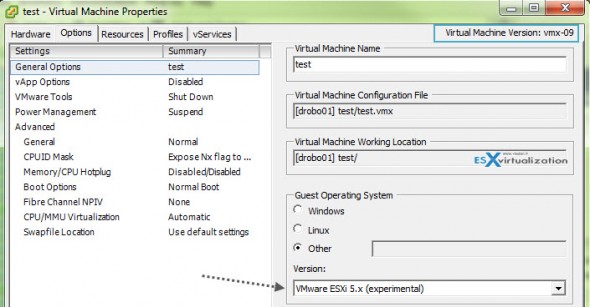 change-to-esxi5.x