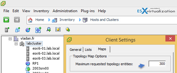 Configure the maximum objects to display 