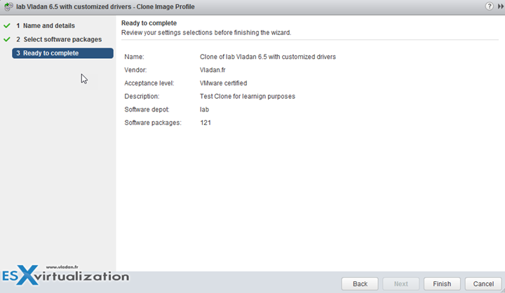 VMware vSphere AutoDeploy and Image Profiles