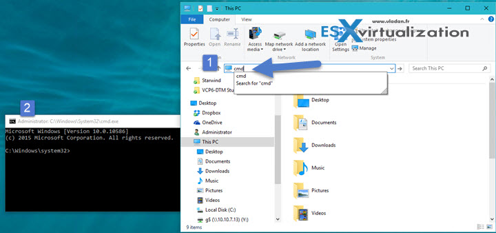 How to get Run command to a start menu Windows 10