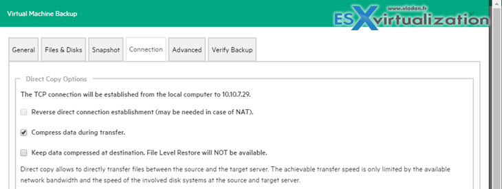 HPE/Trilead Setup First Backup