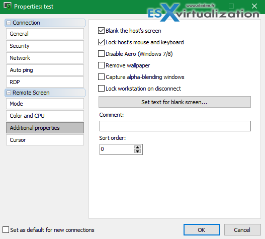 Remote Utilities Connection Options