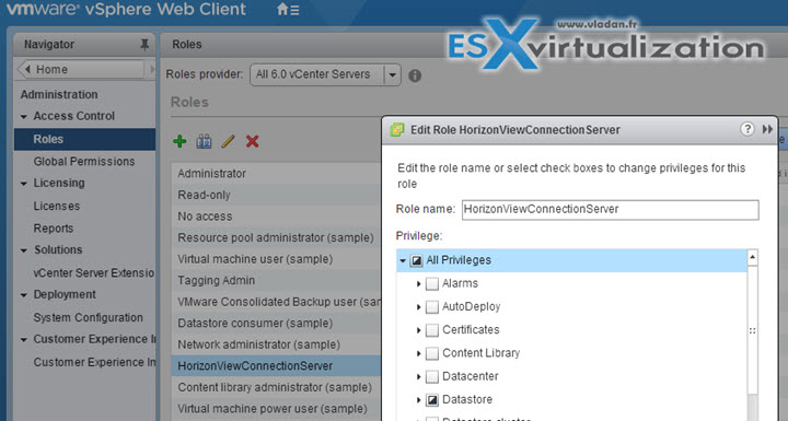 VCP6-DTM Study Guide - Prepare Environment for Horizon (with View)