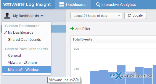 Microsoft Windows Operating System Log Insight Content Pack