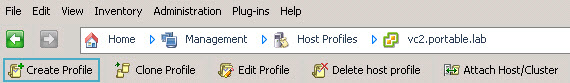 How to create VMware Host profile