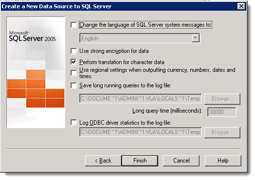 How to create VMware View Database and ODBC connection